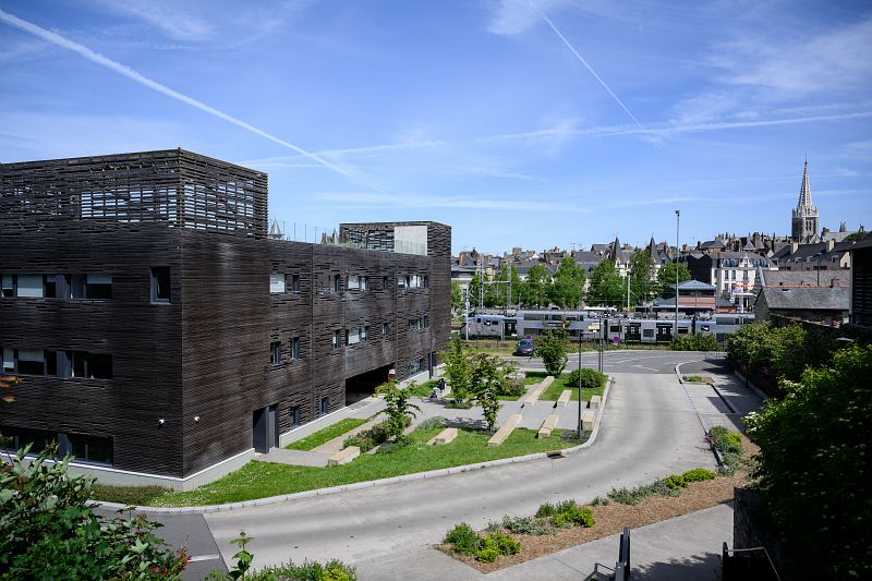 Immeuble de bureaux B 3000 près de la gare de Vitré, Terra